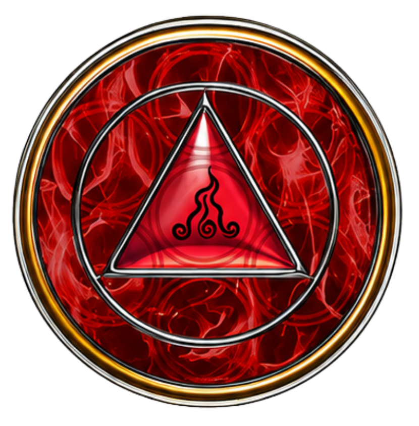 Medalha do elemento Fogo