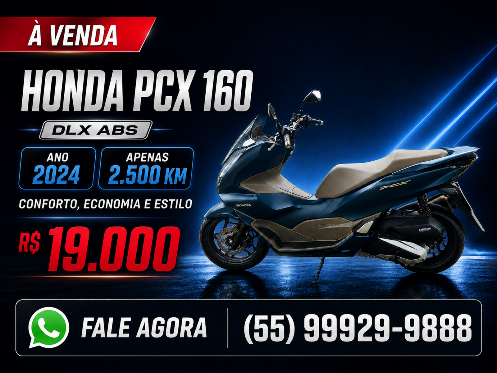 Honda PCX 160 DLX ABS